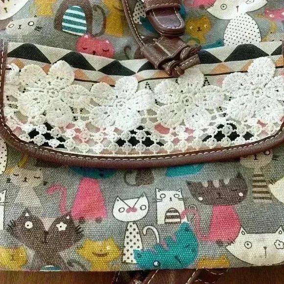 Y2K UNIONBAY drawstring bookbag - Picture 3 of 7